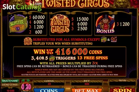 1. The Twisted Circus Κουλοχέρης 
