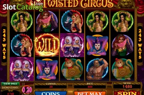 7. The Twisted Circus Κουλοχέρης 