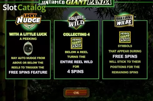 Οθόνη2. Untamed Giant Panda Κουλοχέρης 