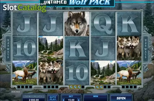 Οθόνη8. Untamed Wolf Pack Κουλοχέρης