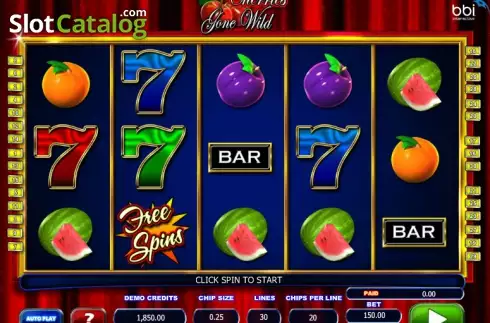 Ροδέλες. Cherries Gone Wild Κουλοχέρης 