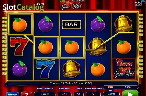 Νίκη. Cherries Gone Wild Κουλοχέρης 