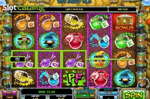 Οθόνη 3. Potion Factory Κουλοχέρης