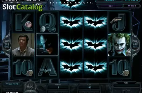 Οθόνη2. The Dark Knight (Microgaming) Κουλοχέρης
