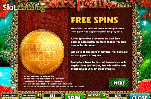 Οθόνη4. Faeries Fortune Κουλοχέρης