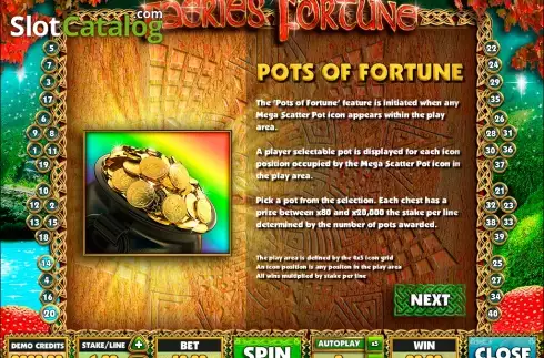 Οθόνη6. Faeries Fortune Κουλοχέρης