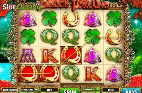 Οθόνη9. Faeries Fortune Κουλοχέρης