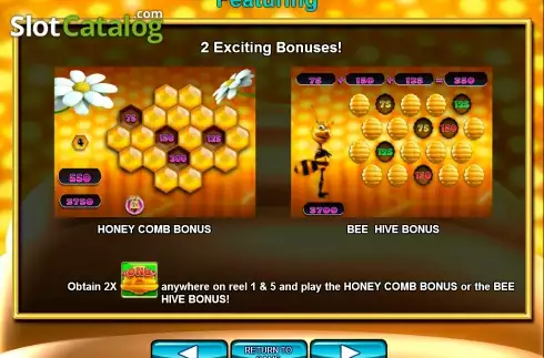 Οθόνη3. Honey Buziness Κουλοχέρης