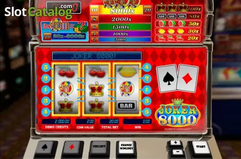 Οθόνη2. Joker 8000 Κουλοχέρης