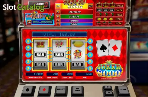 Οθόνη3. Joker 8000 Κουλοχέρης