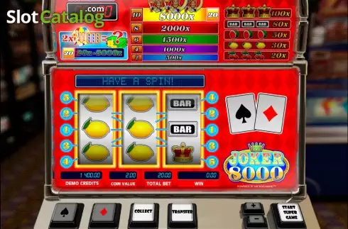 Οθόνη5. Joker 8000 Κουλοχέρης