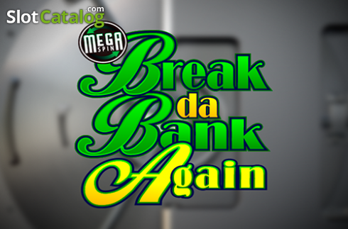 Mega Spins Break Da Bank Again Λογότυπο Mega Spins Break Da Bank Again Λογότυπο