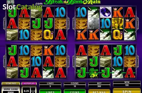Οθόνη6. Mega Spins Break Da Bank Again Κουλοχέρης