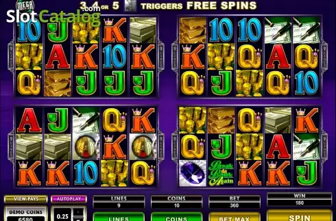 Οθόνη7. Mega Spins Break Da Bank Again Κουλοχέρης
