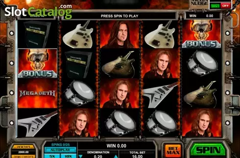9. Megadeth Κουλοχέρης