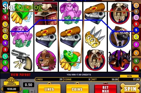 Οθόνη7. Dogfather (Games Global) Κουλοχέρης