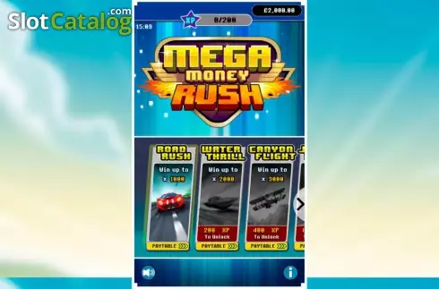 Οθόνη2. Mega Money Rush Κουλοχέρης 