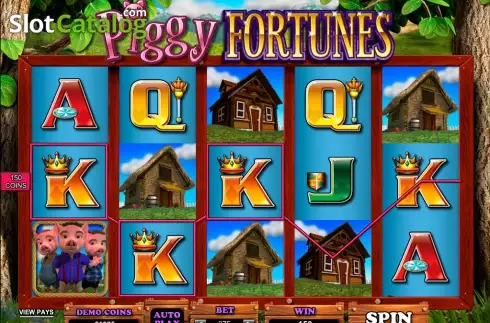 Οθόνη8. Piggy Fortune (Games Global) Κουλοχέρης