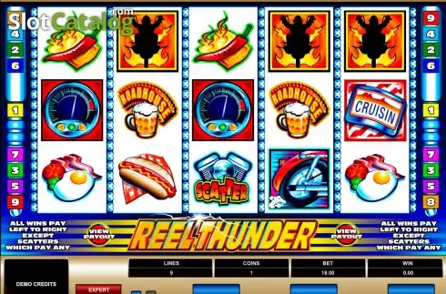 Οθόνη3. Reel Thunder Κουλοχέρης