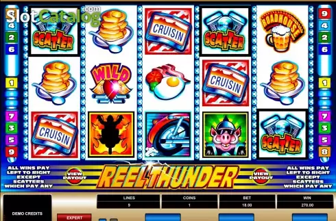 Οθόνη6. Reel Thunder Κουλοχέρης