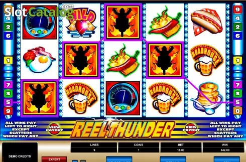 Οθόνη7. Reel Thunder Κουλοχέρης