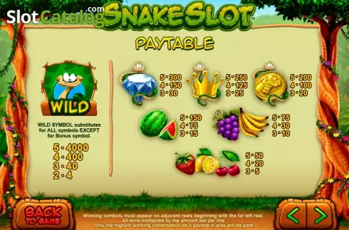Οθόνη2. Snake Slot Κουλοχέρης