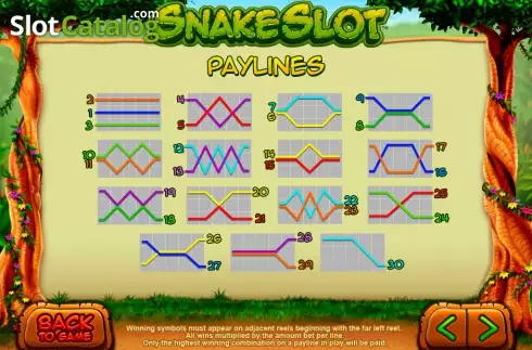 Οθόνη3. Snake Slot Κουλοχέρης