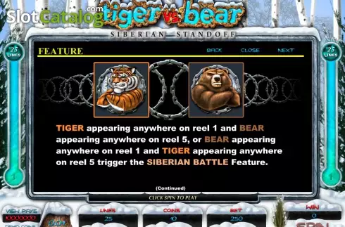 3. Tiger vs Bear Κουλοχέρης