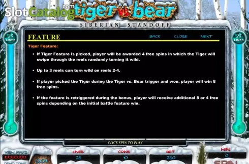 5. Tiger vs Bear Κουλοχέρης
