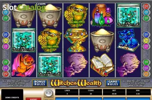 Οθόνη4. Witches Wealth Κουλοχέρης