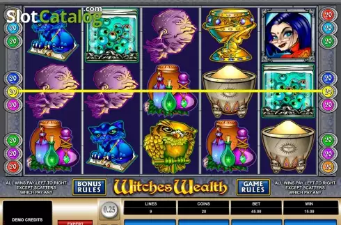 Οθόνη6. Witches Wealth Κουλοχέρης
