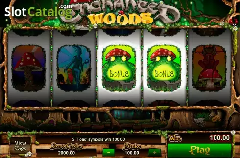 Οθόνη5. Enchanted Woods (Games Global) Κουλοχέρης