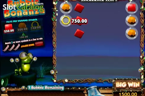 Οθόνη5. Bubble Bonanza (Microgaming) Κουλοχέρης