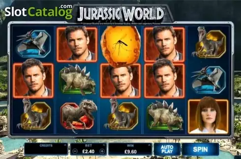 Οθόνη 4. Jurassic World Κουλοχέρης