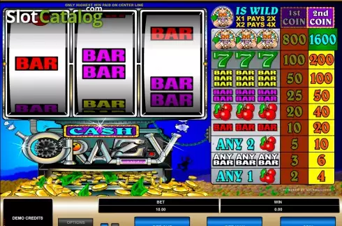 Οθόνη2. Cash Crazy Κουλοχέρης