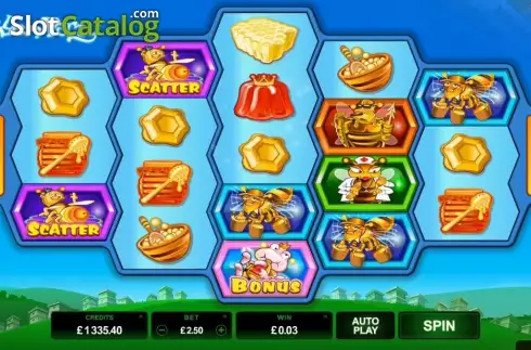 Οθόνη 1. Pollen Party Online Slot Κουλοχέρης