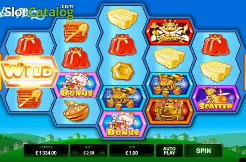 Οθόνη 2. Pollen Party Online Slot Κουλοχέρης