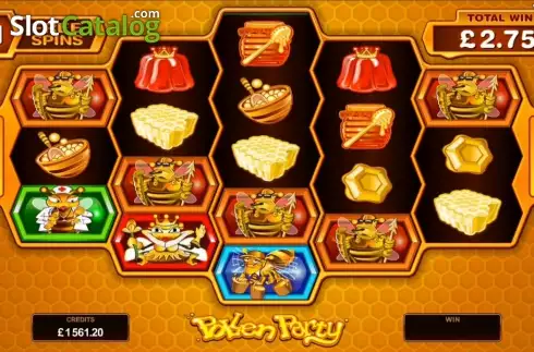 Οθόνη 7. Pollen Party Online Slot Κουλοχέρης