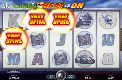 Οθόνη 8. The Heat Is On (MahiGaming) Κουλοχέρης