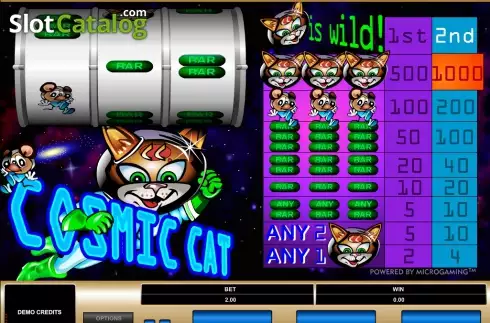 Οθόνη2. Cosmic Cat Κουλοχέρης