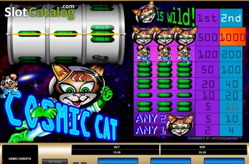 Οθόνη3. Cosmic Cat Κουλοχέρης