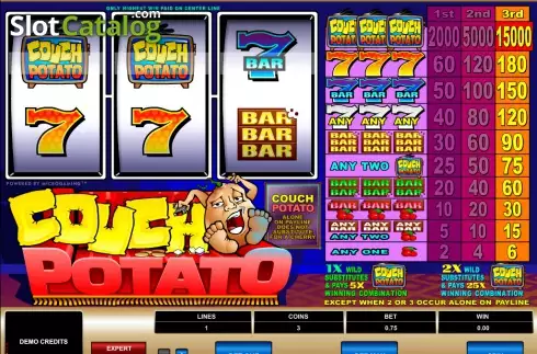 Οθόνη2. Couch Potato (Games Global) Κουλοχέρης
