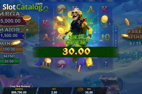 Οθόνη3. Crazy Bob Bonanza Κουλοχέρης
