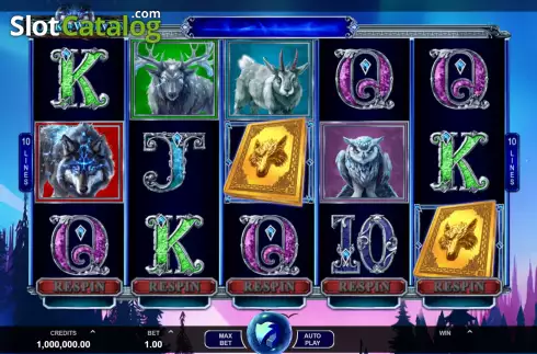 Οθόνη2. Book of Wolves (Microgaming) Κουλοχέρης