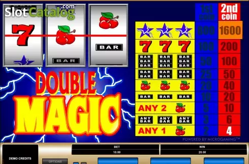 Οθόνη3. Double Magic (Games Global) Κουλοχέρης