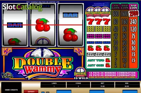 Οθόνη3. Double Wammy Κουλοχέρης