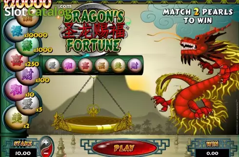 Οθόνη2. Dragons Fortune (Games Global) Κουλοχέρης