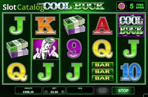 Οθόνη 1. Cool Buck 2017 Κουλοχέρης