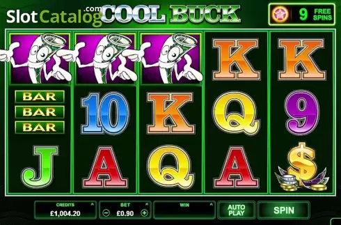 Οθόνη 2. Cool Buck 2017 Κουλοχέρης