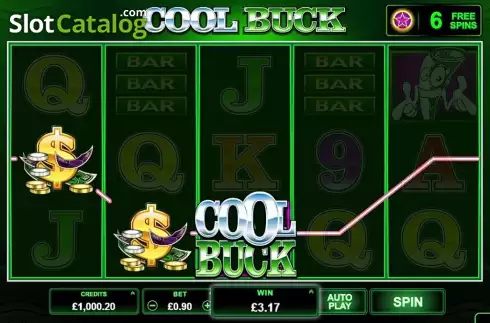 Οθόνη 4. Cool Buck 2017 Κουλοχέρης